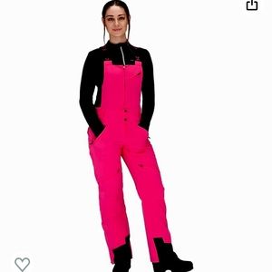Women’s ski suit! PINK💕 Women's Conundrum Bib Overalls! Waterproof!